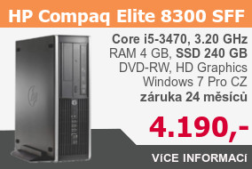 PC HP Compaq Elite 8300 SFF SSD 240GB